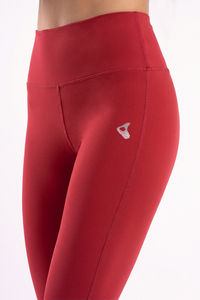 Zelocity Quick Dry Gym Legging - Deep Claret — thumbnail 6